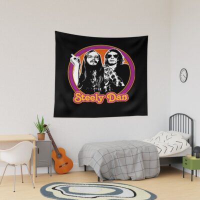 Steely Dan Tour 2023 Vintage Design Tapestry