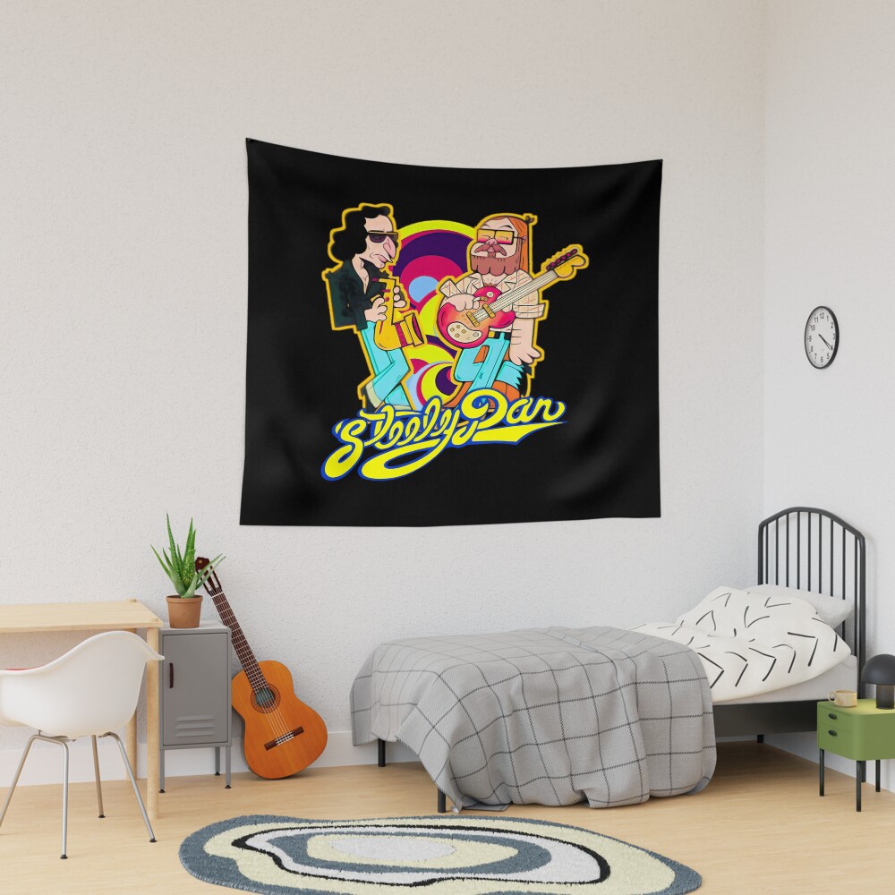Steely Dan Interesting Design Tapestry
