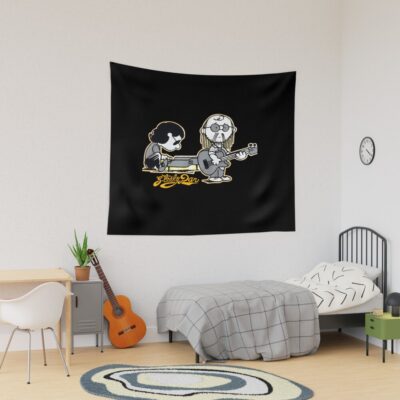 Steely Dan Band Chibi Design So Funny Tapestry