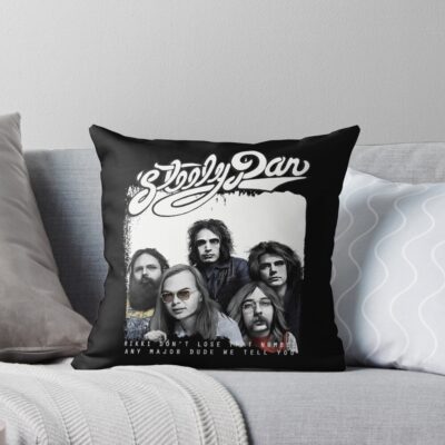 Best Selling Steely Dan Band Retro Throw Pillow