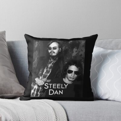 Steely Dan Band Vintage Collection Throw Pillow
