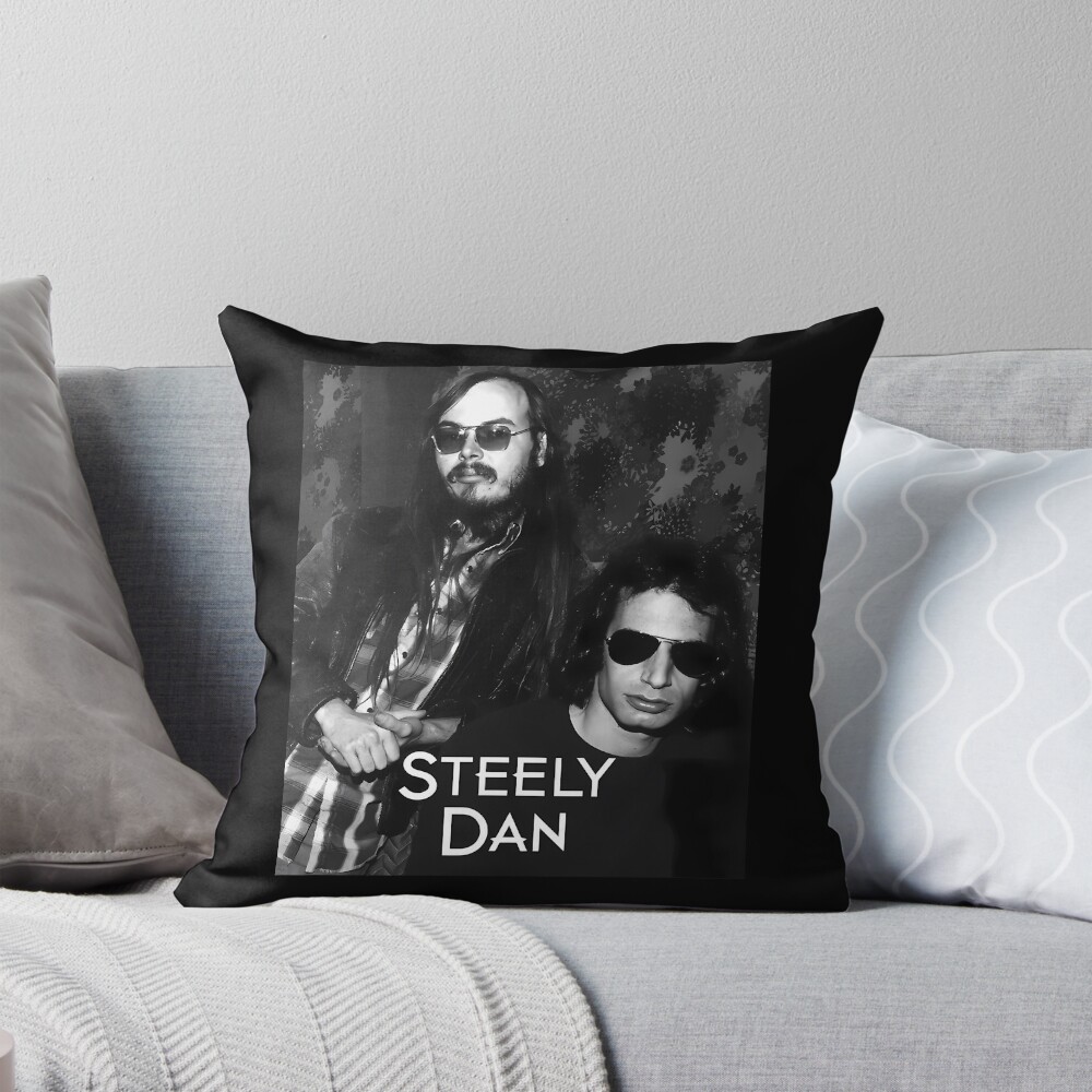Steely Dan Band Vintage Collection Throw Pillow