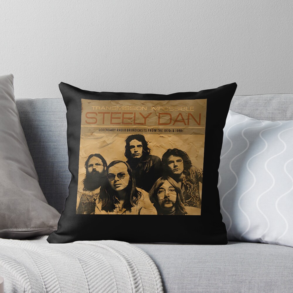 Best Selling Steely Dan Vintage Throw Pillow