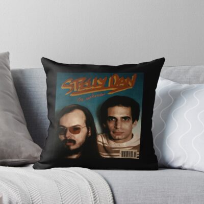 Steely Dan Band Retro Collection Throw Pillow