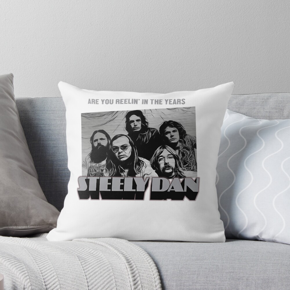 Steely Dan Band Tour 2023 Throw Pillow