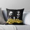 Hot Band Steely Dan Portrait Throw Pillow