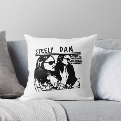 Hot Band Steely Dan Vintage Design Throw Pillow