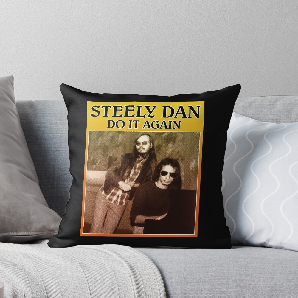Steely Dan Band Song Do It Again Throw Pillow
